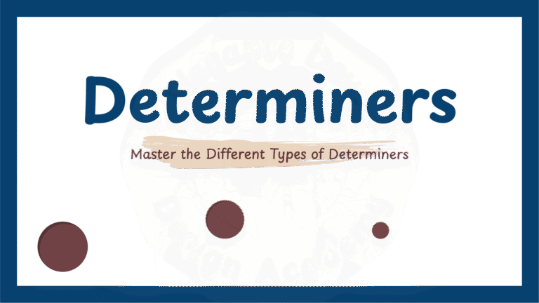 Determiners